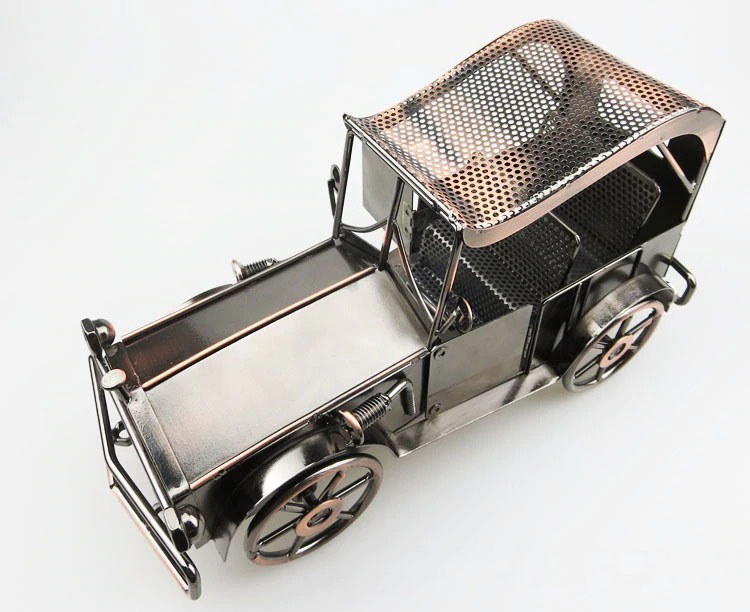verslo orginalios unikalios idomios dovanos vyrams vyrui metalinis automobilis senovine smetoniska angliska masina modelis modeliukas darbininkas darbuotojas  20r4